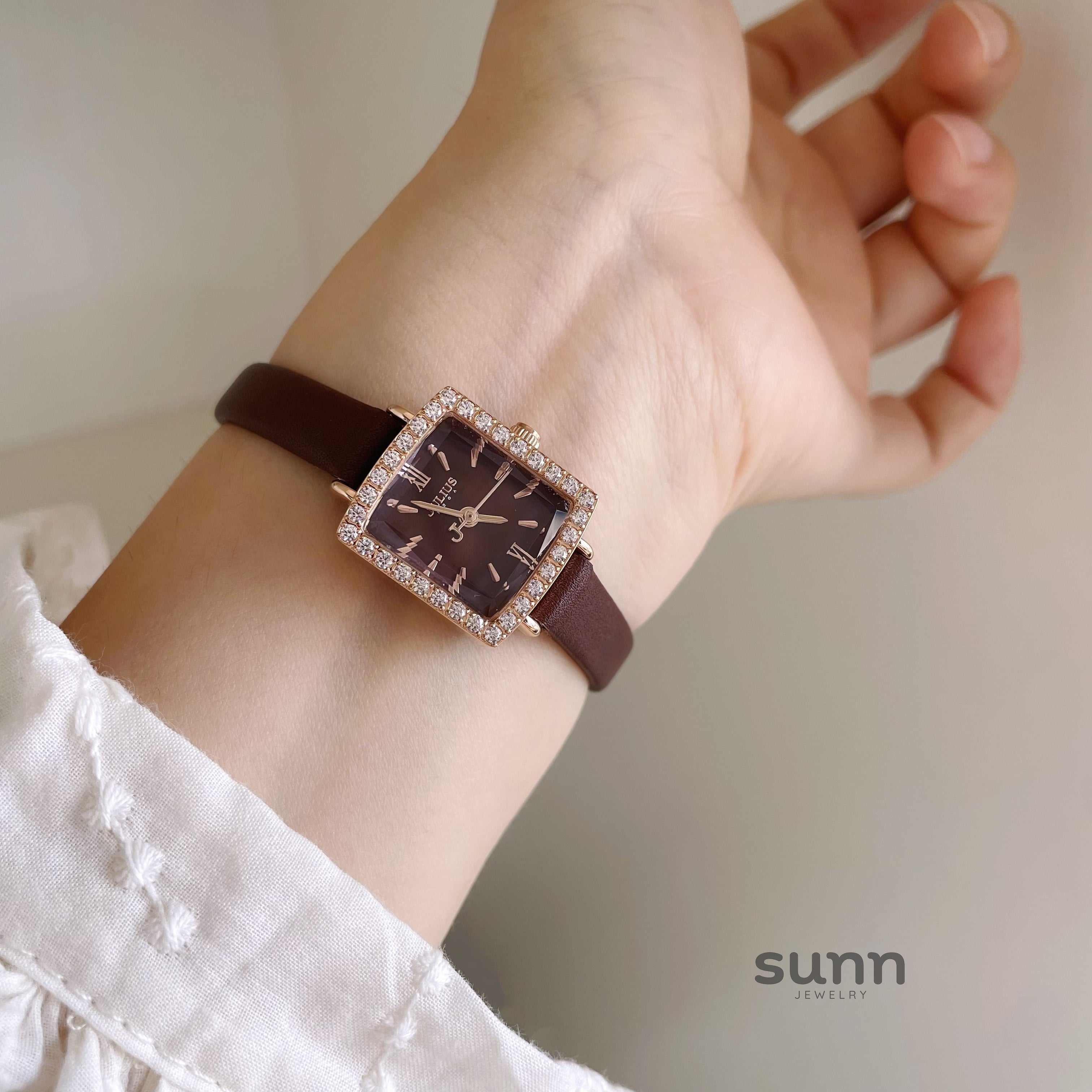 Alayiah Diamond Square Watch [MSDC41RP]