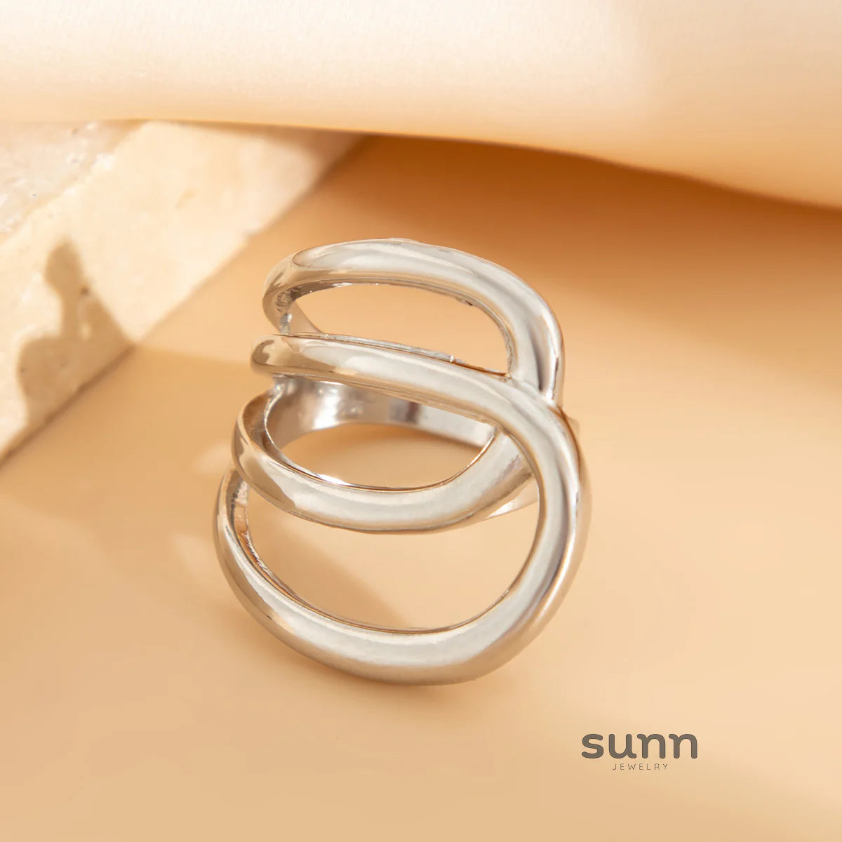 Aleah Geometric Statement Ring
