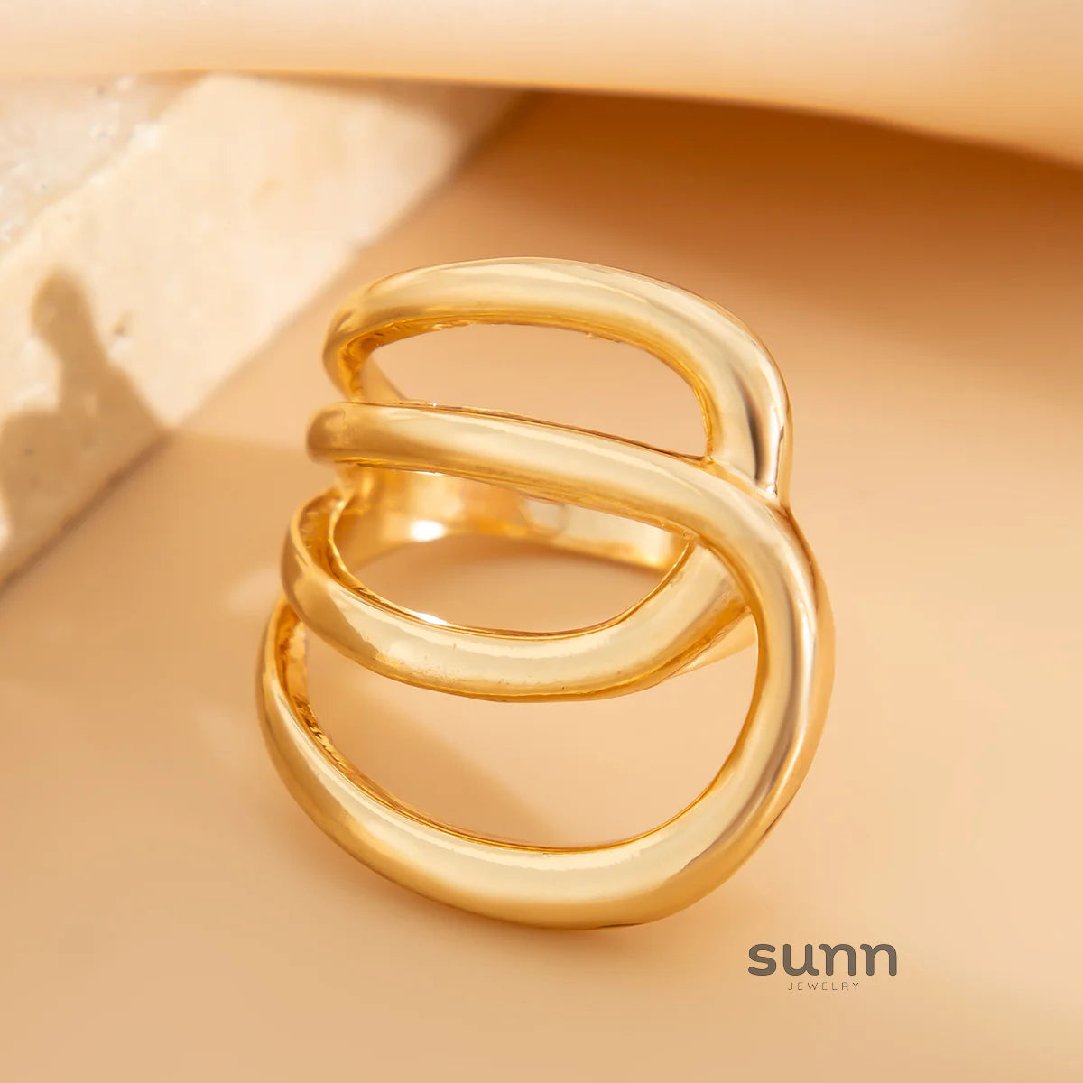 Aleah Geometric Statement Ring