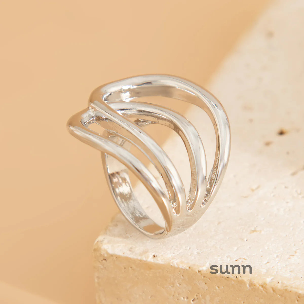 Aleah Geometric Statement Ring