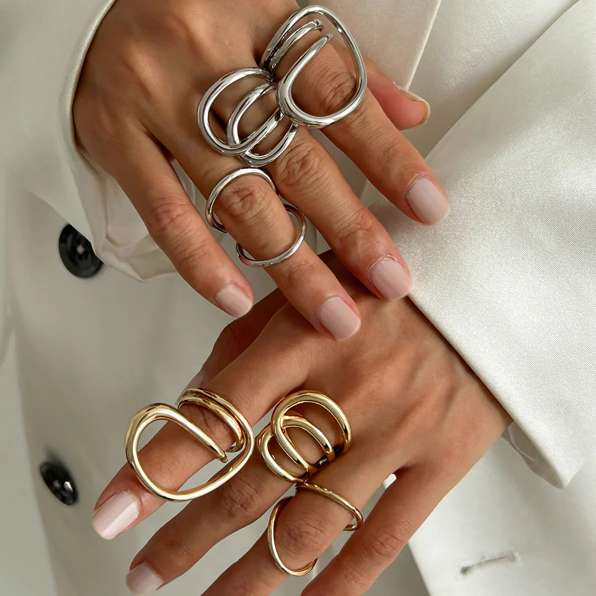 Aleah Geometric Statement Ring