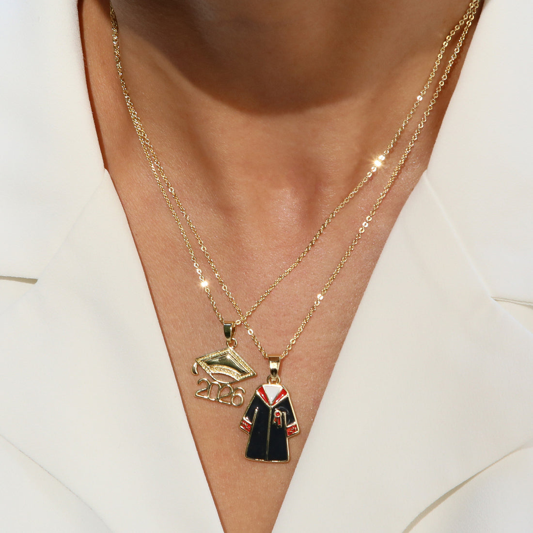 Aleeyah Graduation Cap Necklace [UZ741D0D]