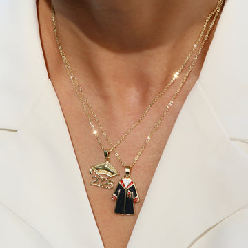 Aleeyah Graduation Cap Necklace [UZ741D0D]