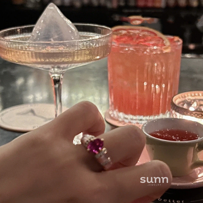 Aleia Luxe Gemstone Ring [SATNA6KD]