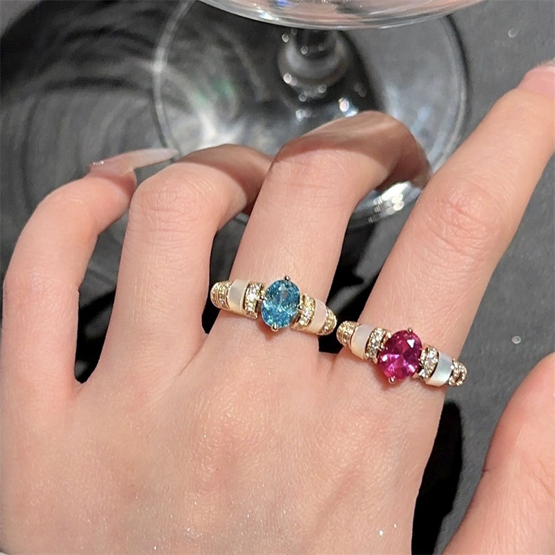 Aleia Luxe Gemstone Ring [KVSEVMOU]