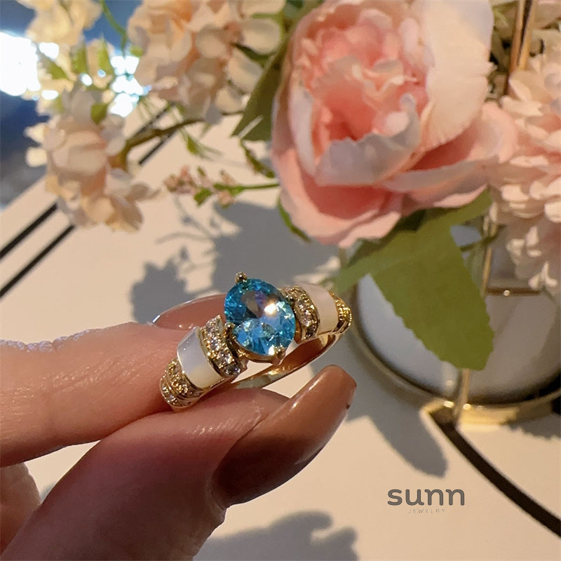 Aleia Luxe Gemstone Ring [0PD2GUWV]