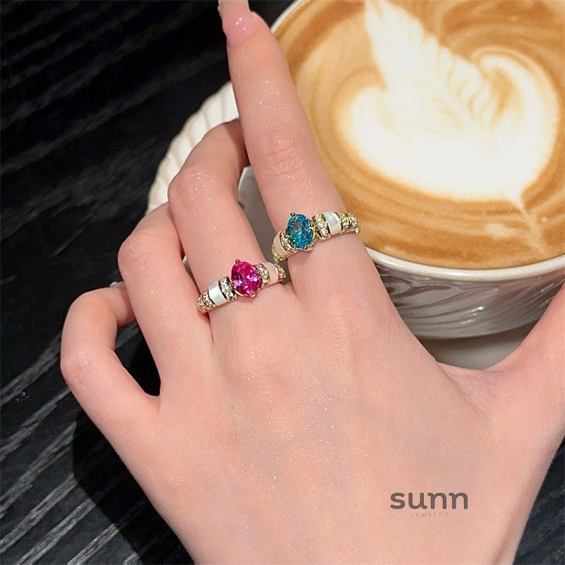 Aleia Luxe Gemstone Ring [DOFPCUV0]