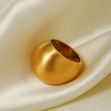 Aleisha Frosted Band Ring [2JCC7LP0]
