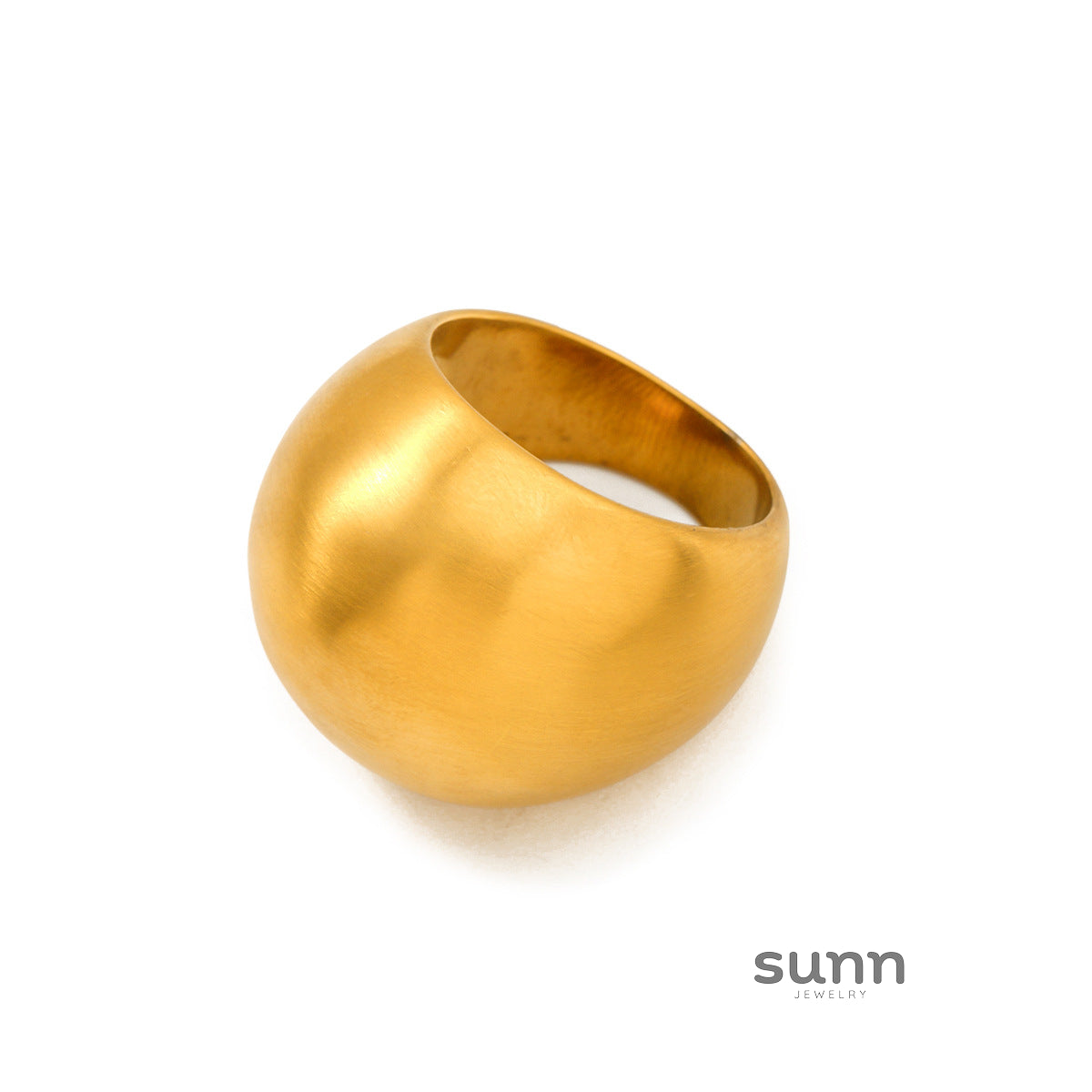 Aleisha Frosted Band Ring [X0NM0LTI]