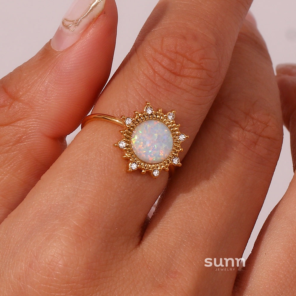 Aleksandra Opal Adjustable Ring [IFI6WUL3]