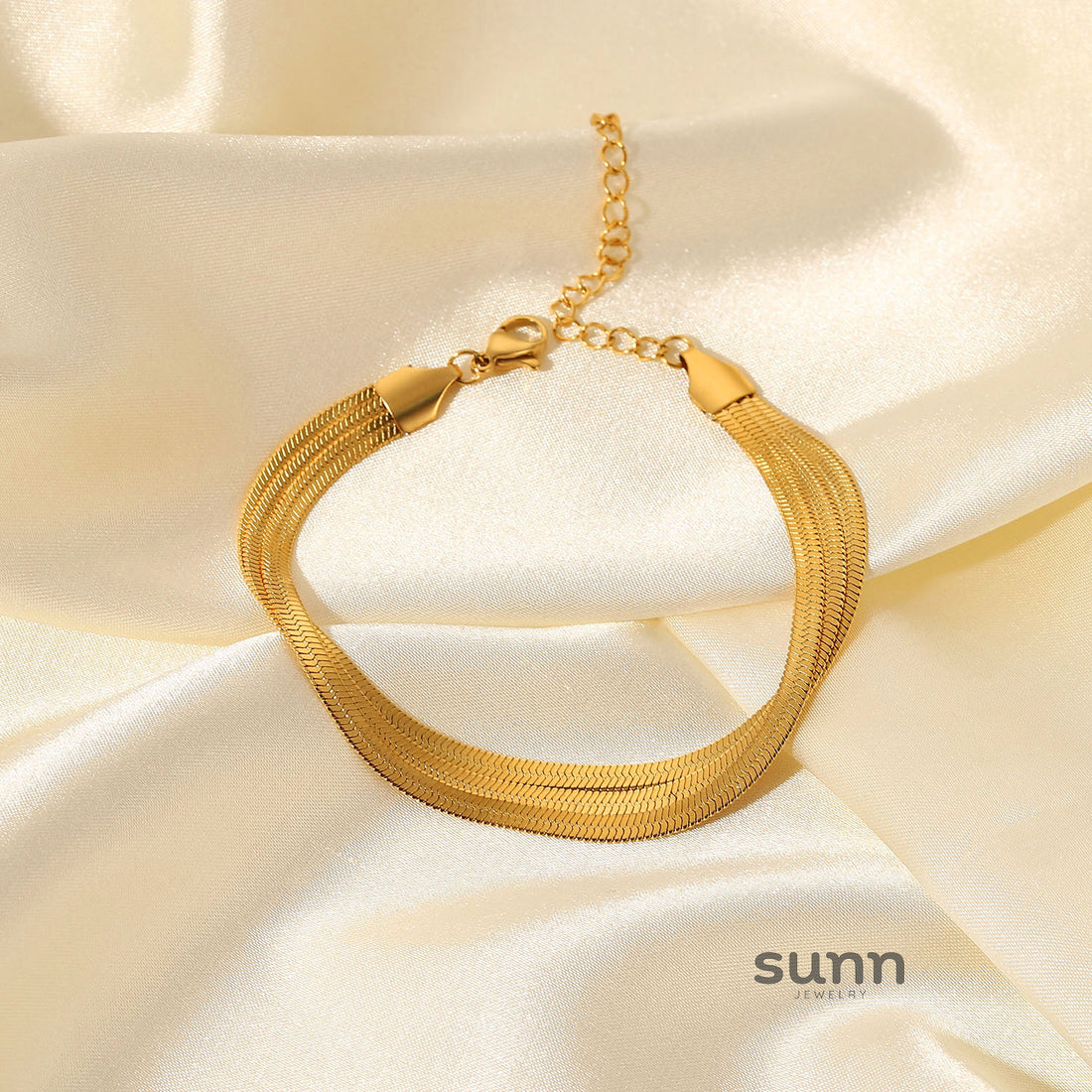 Alena Layered Chain Bracelet [D52U5QG2]