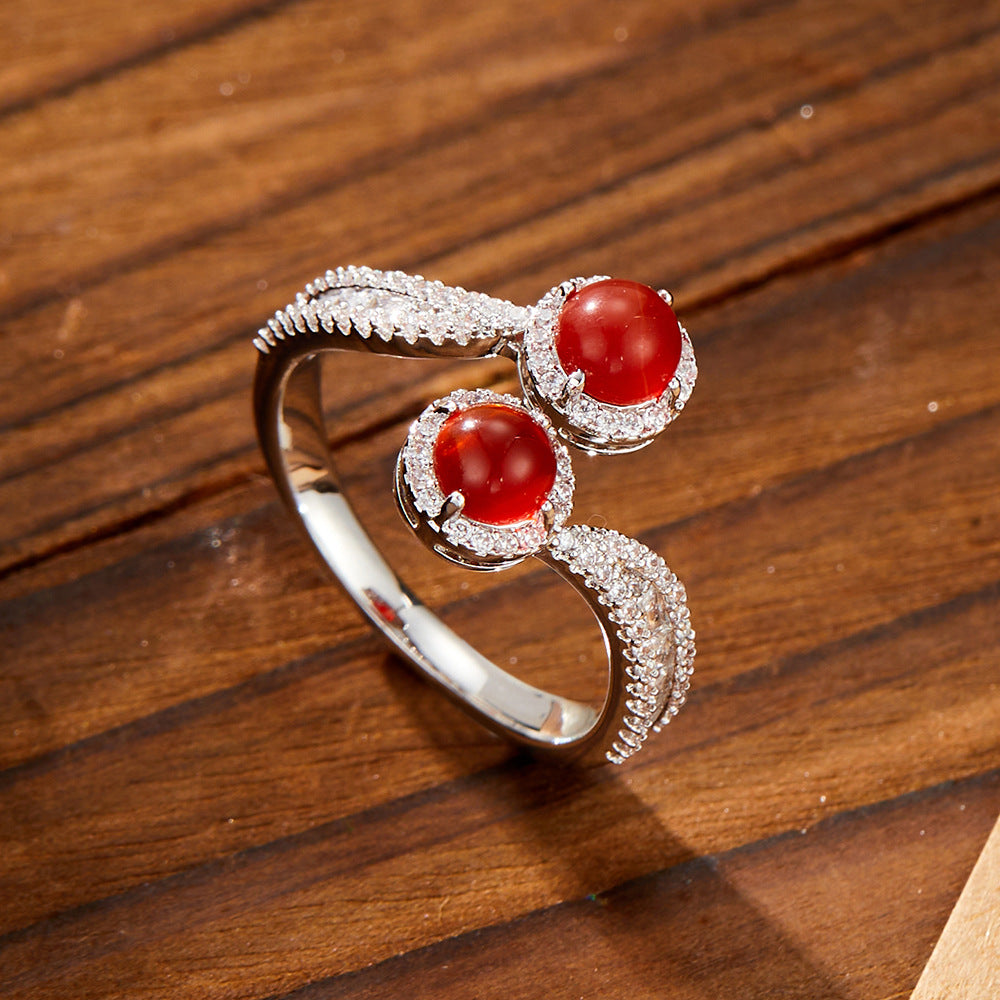 Alesana Dual Stone Ring [W7IDDG62]