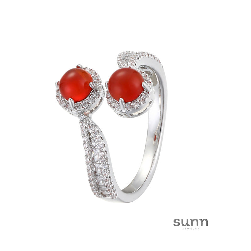 Alesana Dual Stone Ring [7WQQO2VM]