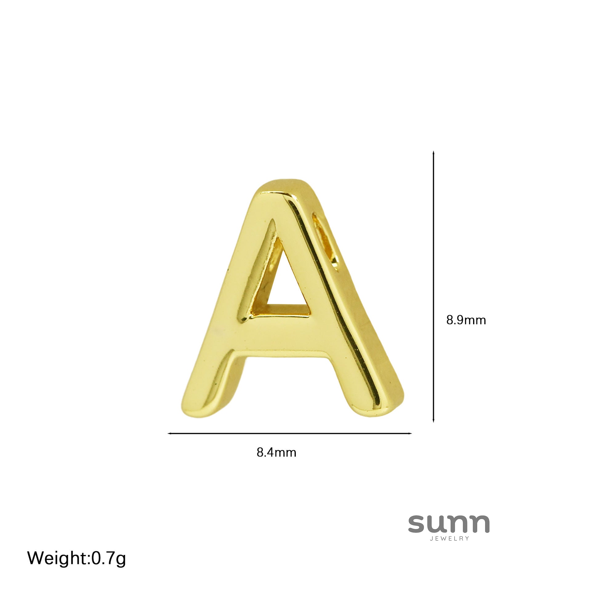 Alexandria Dainty Letter Pendant [K7Y4VKI5]