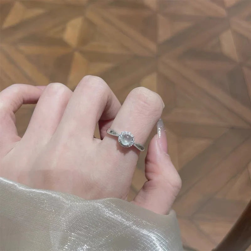 Alexi Moonlight Halo Ring