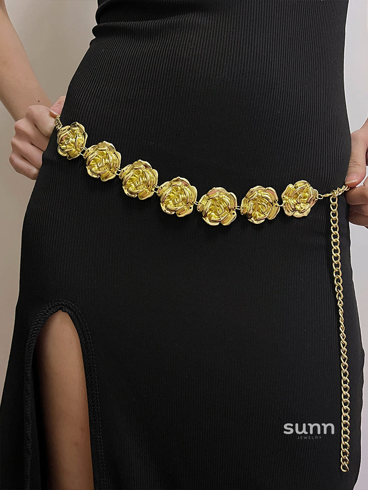 Alexia Rose Chain Belt [ZDHMLAK2]
