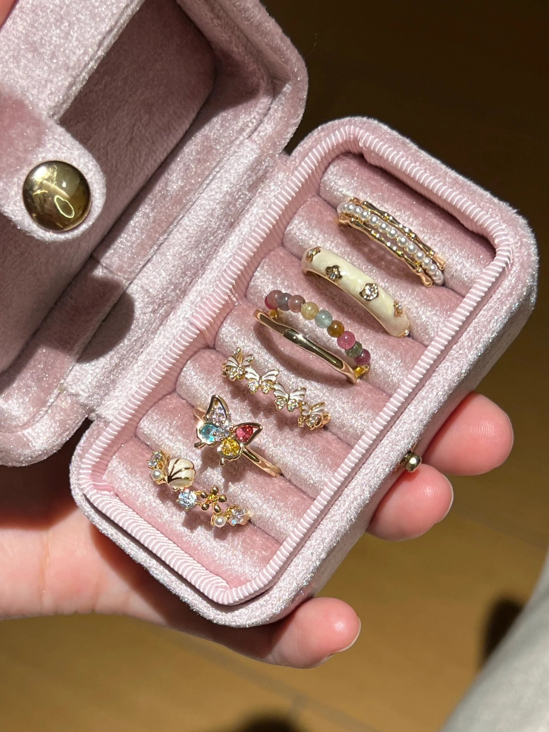 Alexys Butterfly Enamel Ring