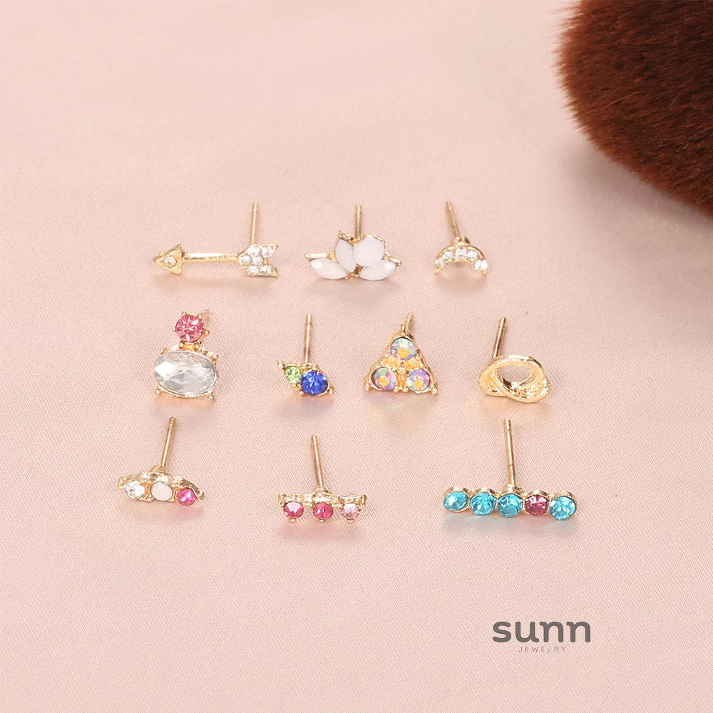 Aleyza Delicate Earring Studs