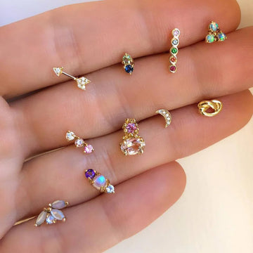 Aleyza Delicate Earring Studs