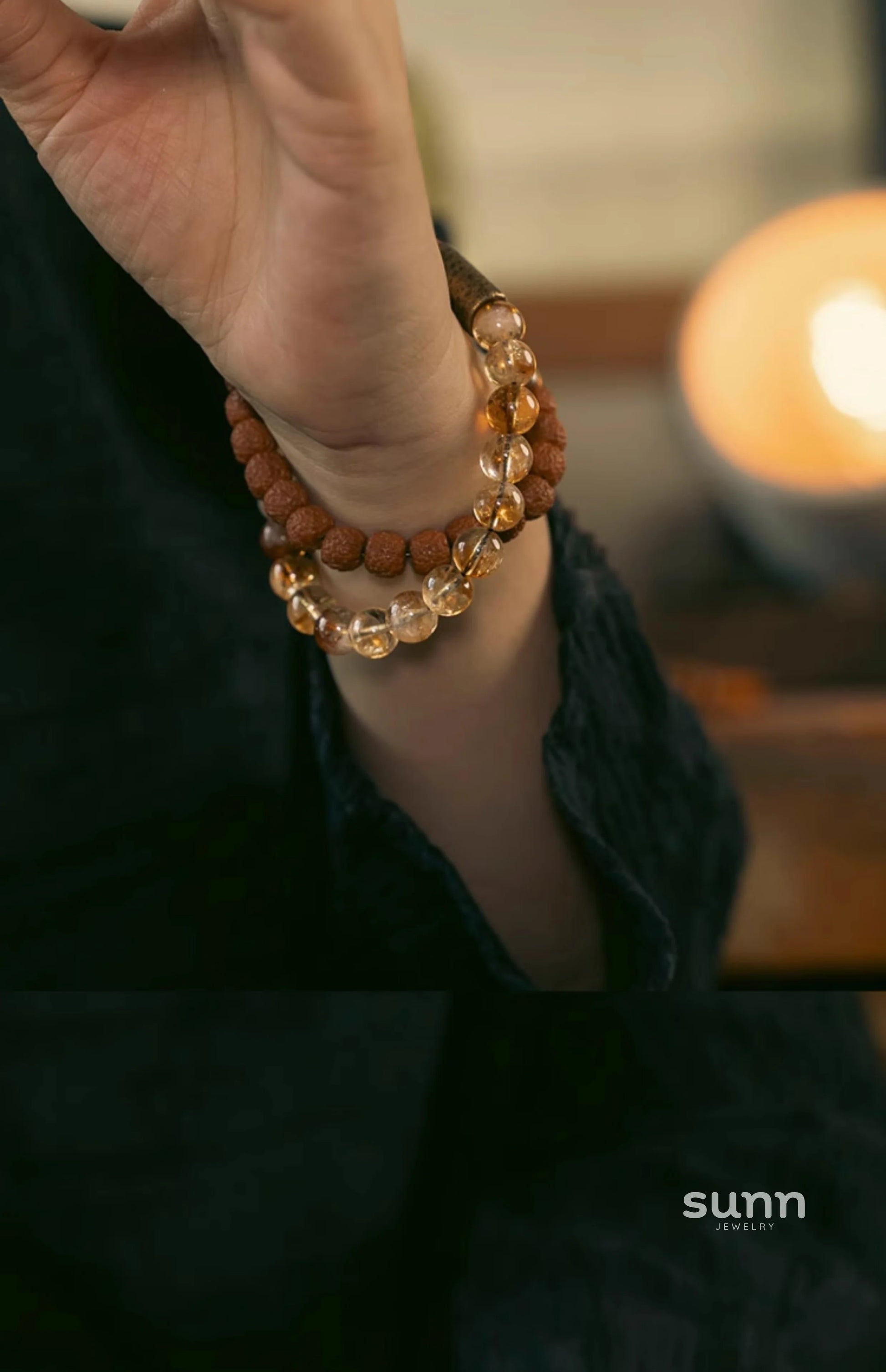 Alia Natural Crystal Bracelet