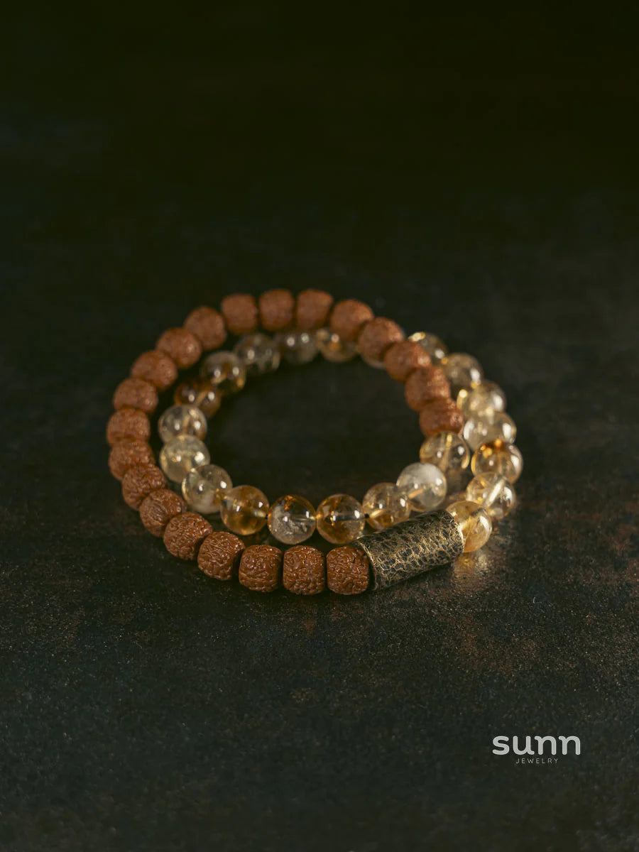 Alia Natural Crystal Bracelet