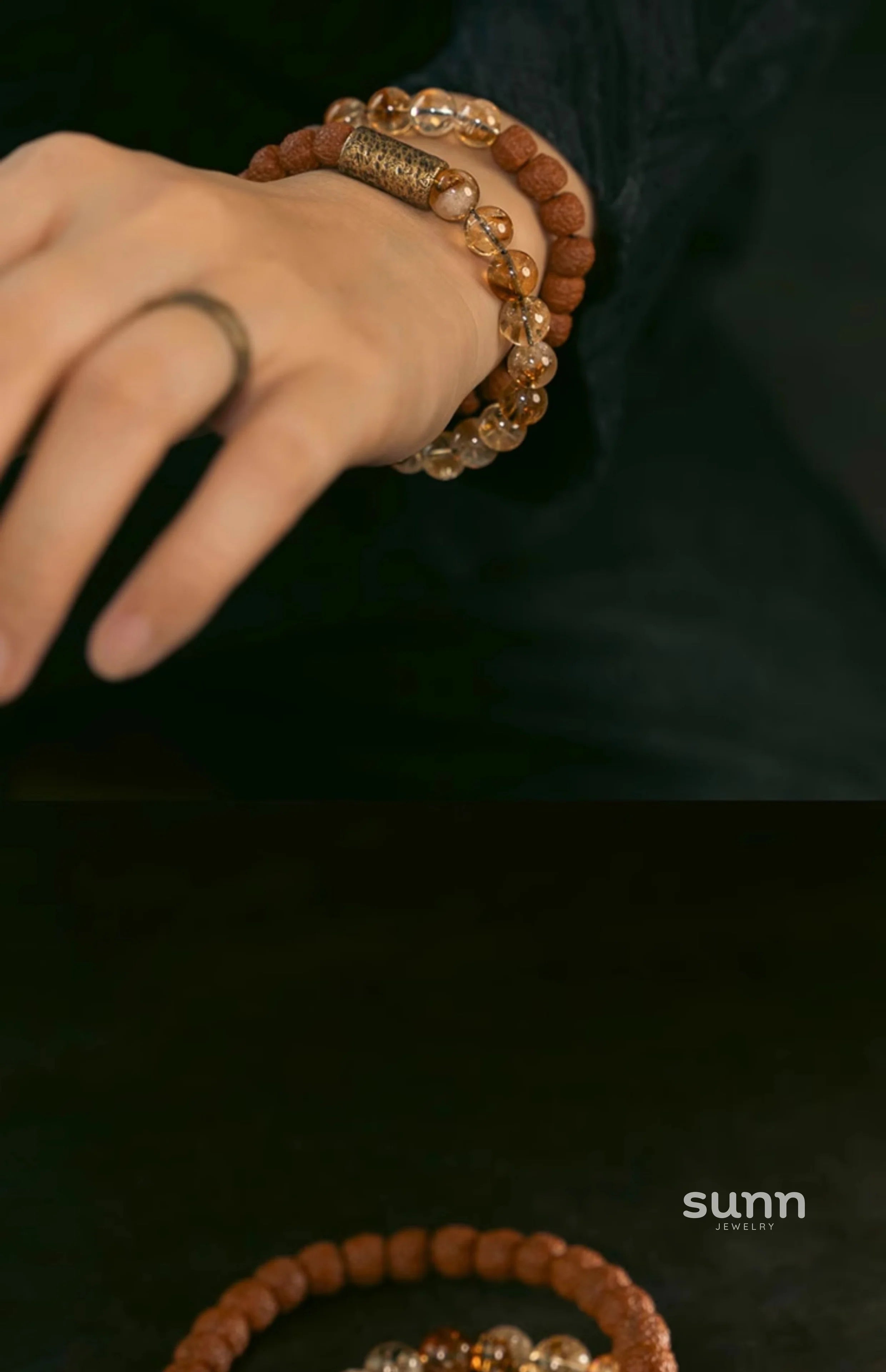 Alia Natural Crystal Bracelet