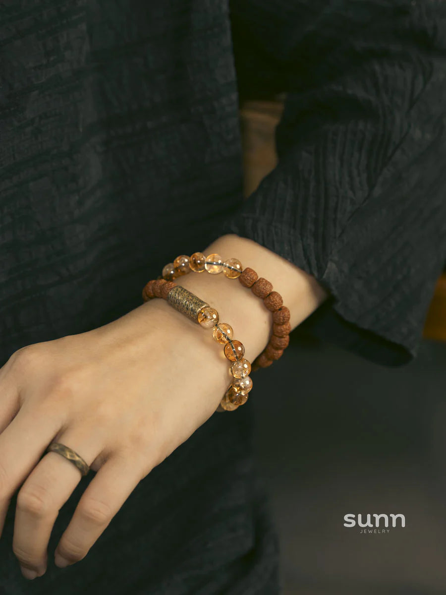 Alia Natural Crystal Bracelet