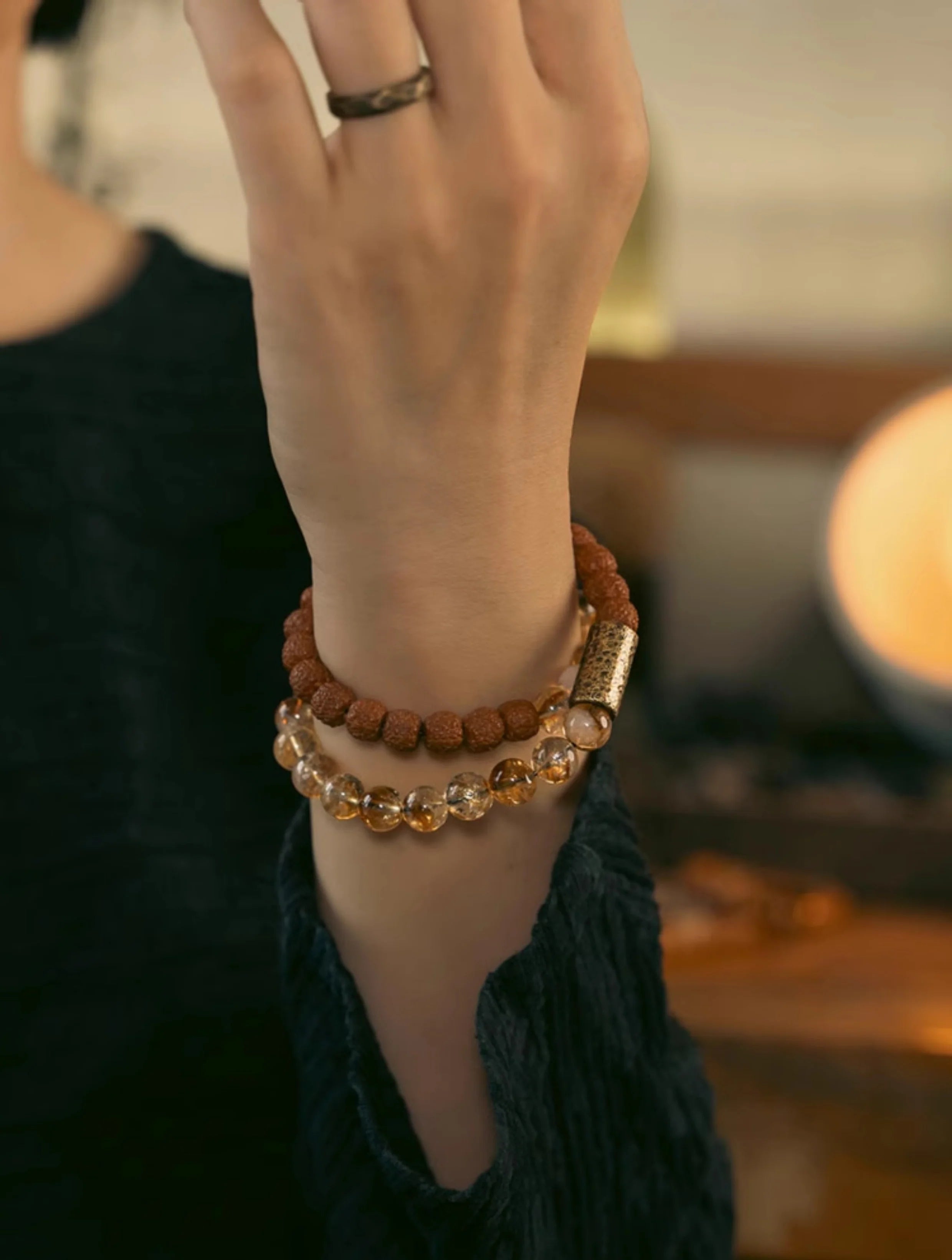 Alia Natural Crystal Bracelet