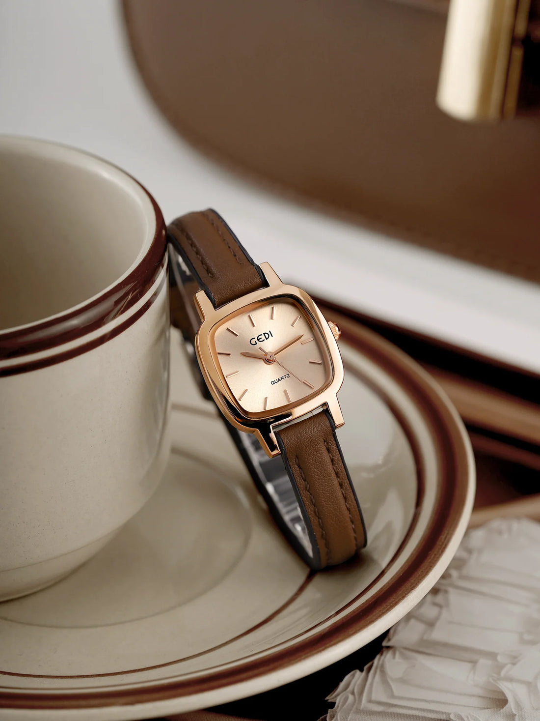Alia Vintage Square Watch