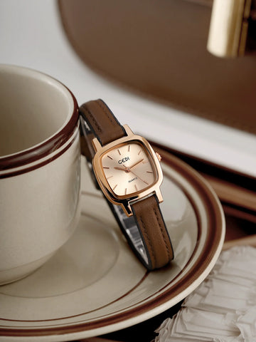 Alia Vintage Square Watch