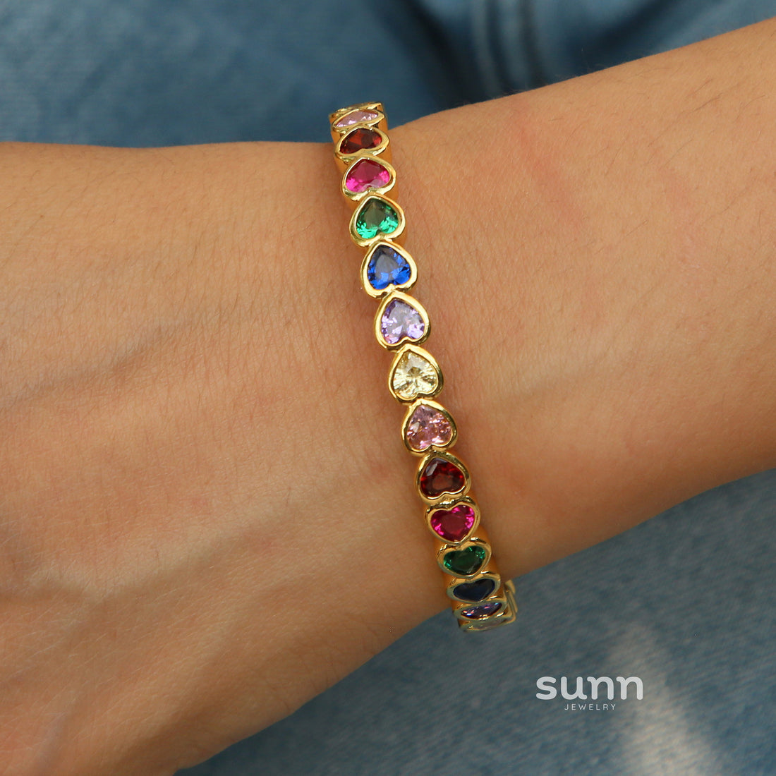 Alianny Zircon Stackable Open Bracelet [MRVXTAVO]