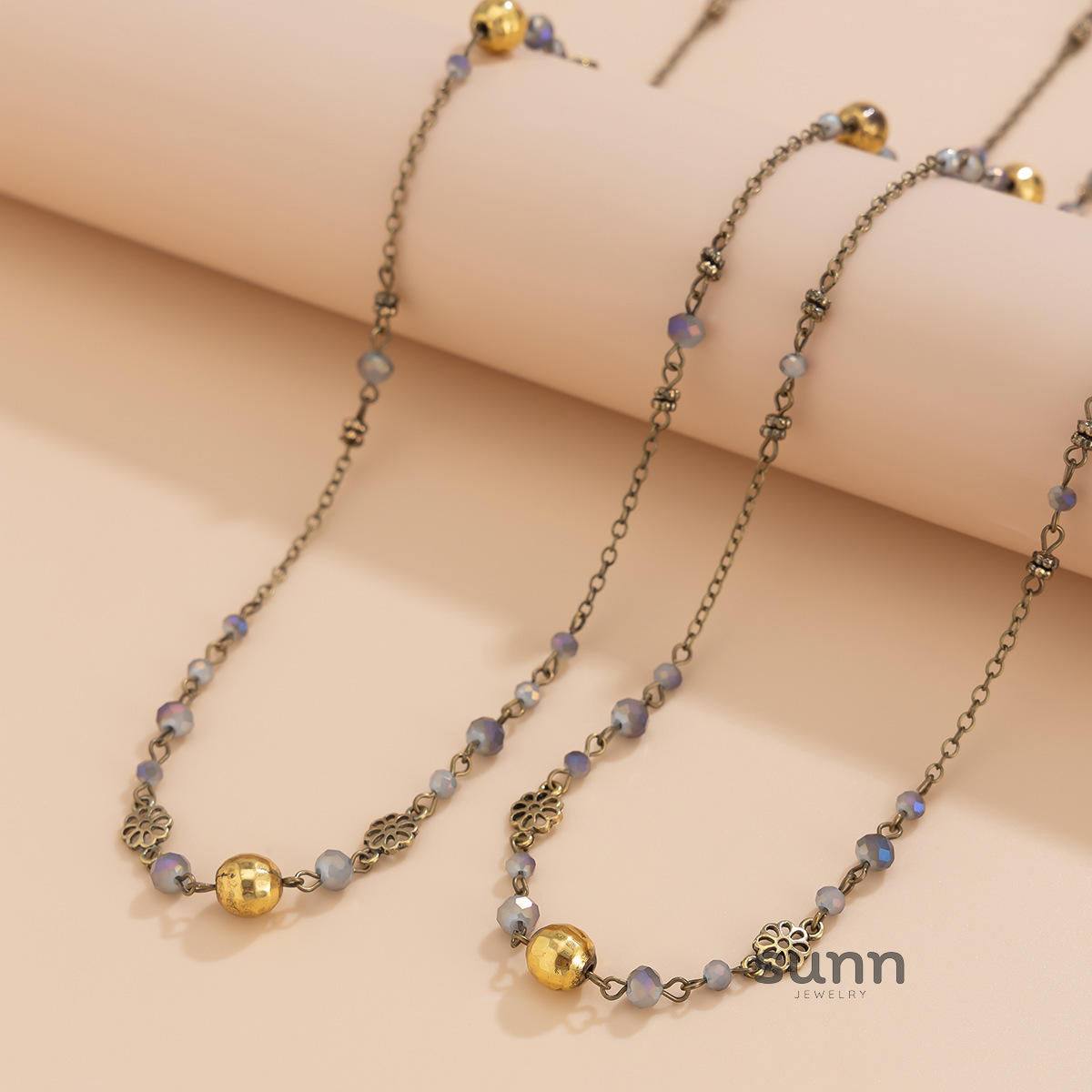 Alicen Pearl Star Chain Necklace [CI1ZNTP8]