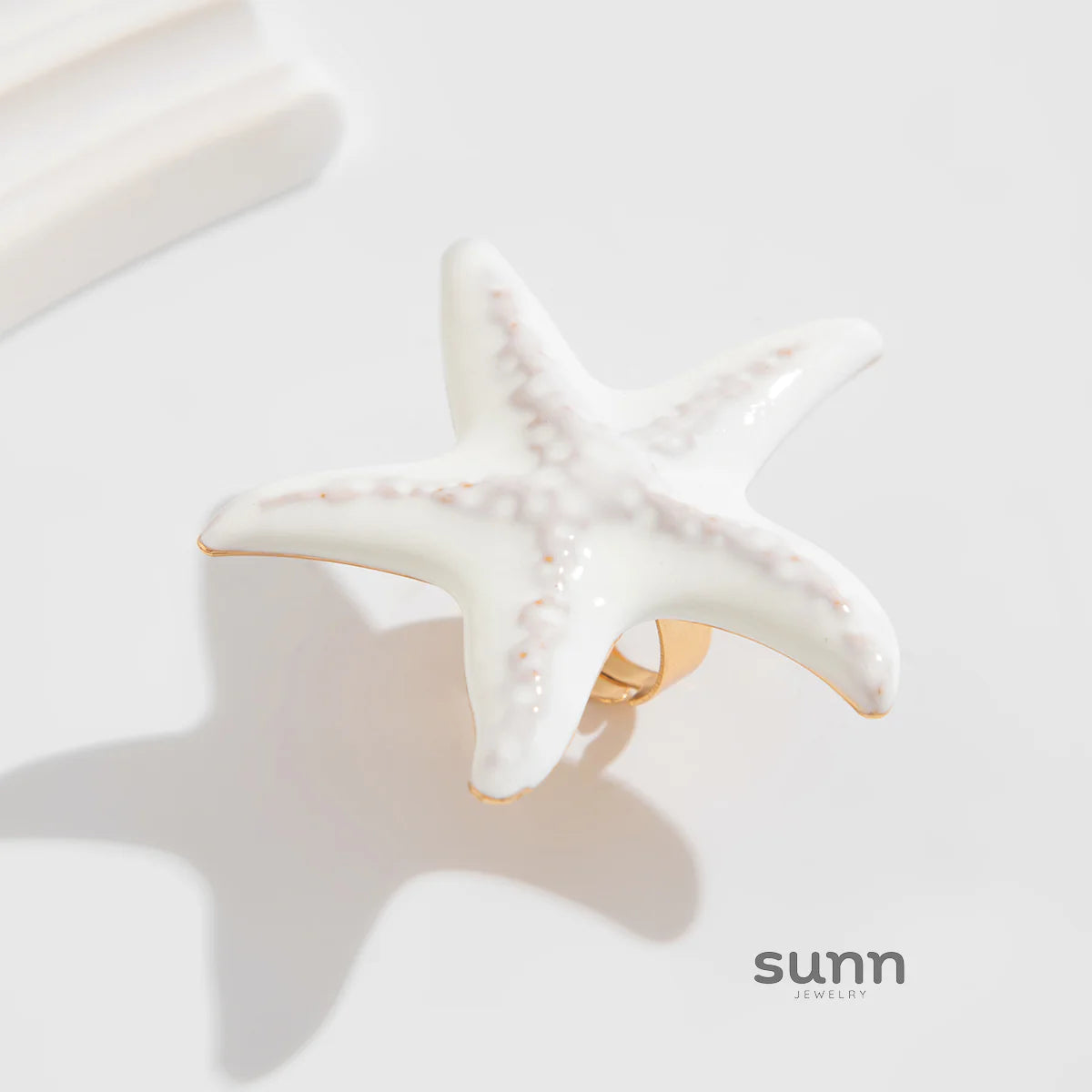 Aline Delicate Starfish Ring