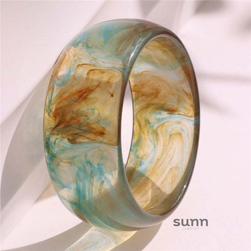 Alisia Swirl Resin Bracelet [T0EGNSC9]