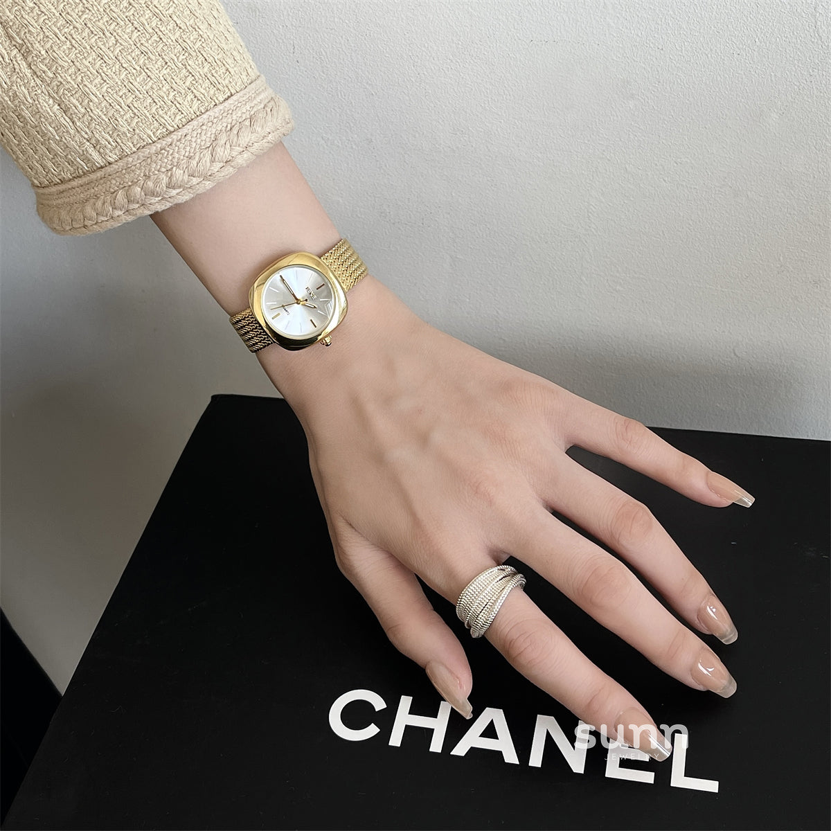 Alison Vintage Square Watch [8CHJA1C5]