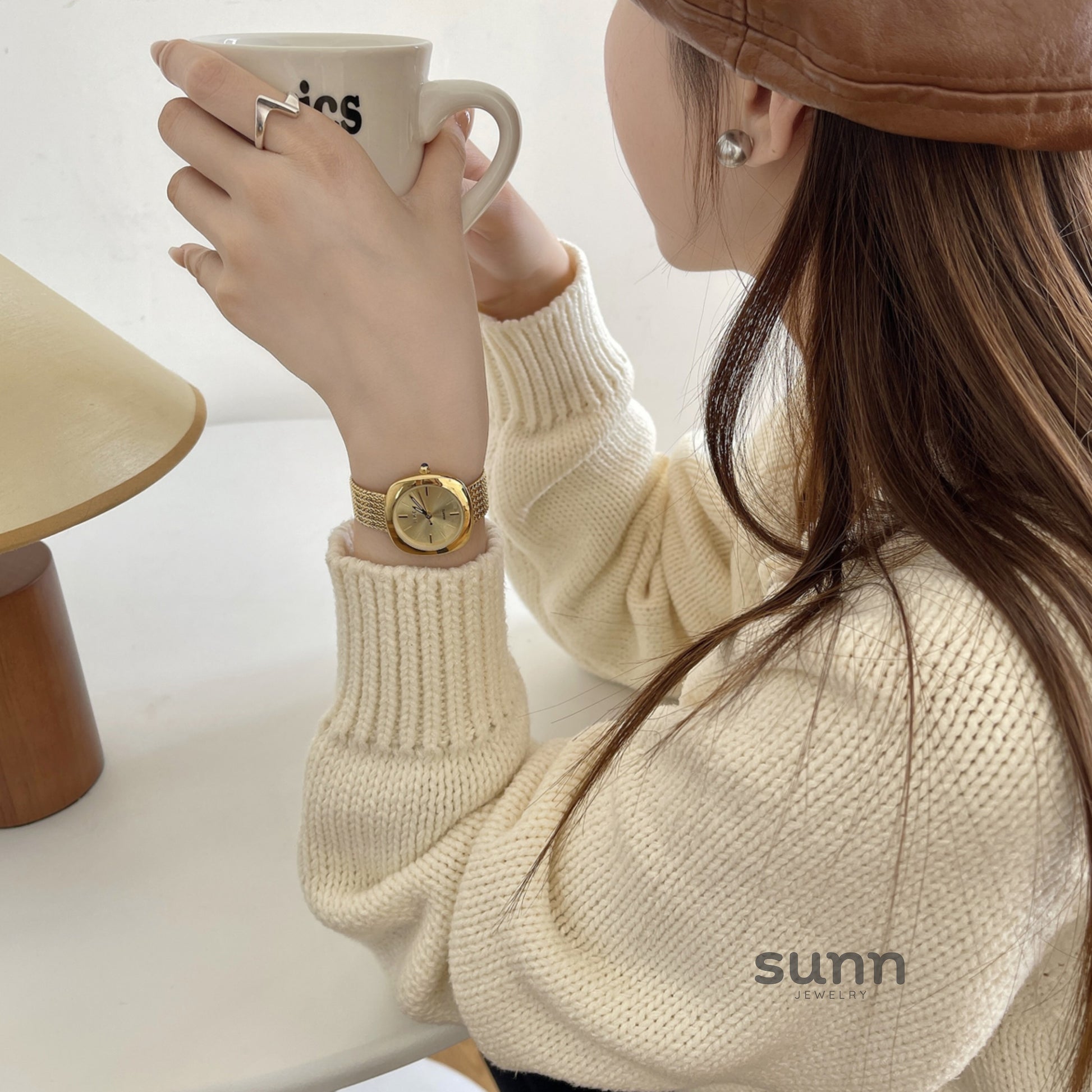 Alison Vintage Square Watch [XY2DHZSC]