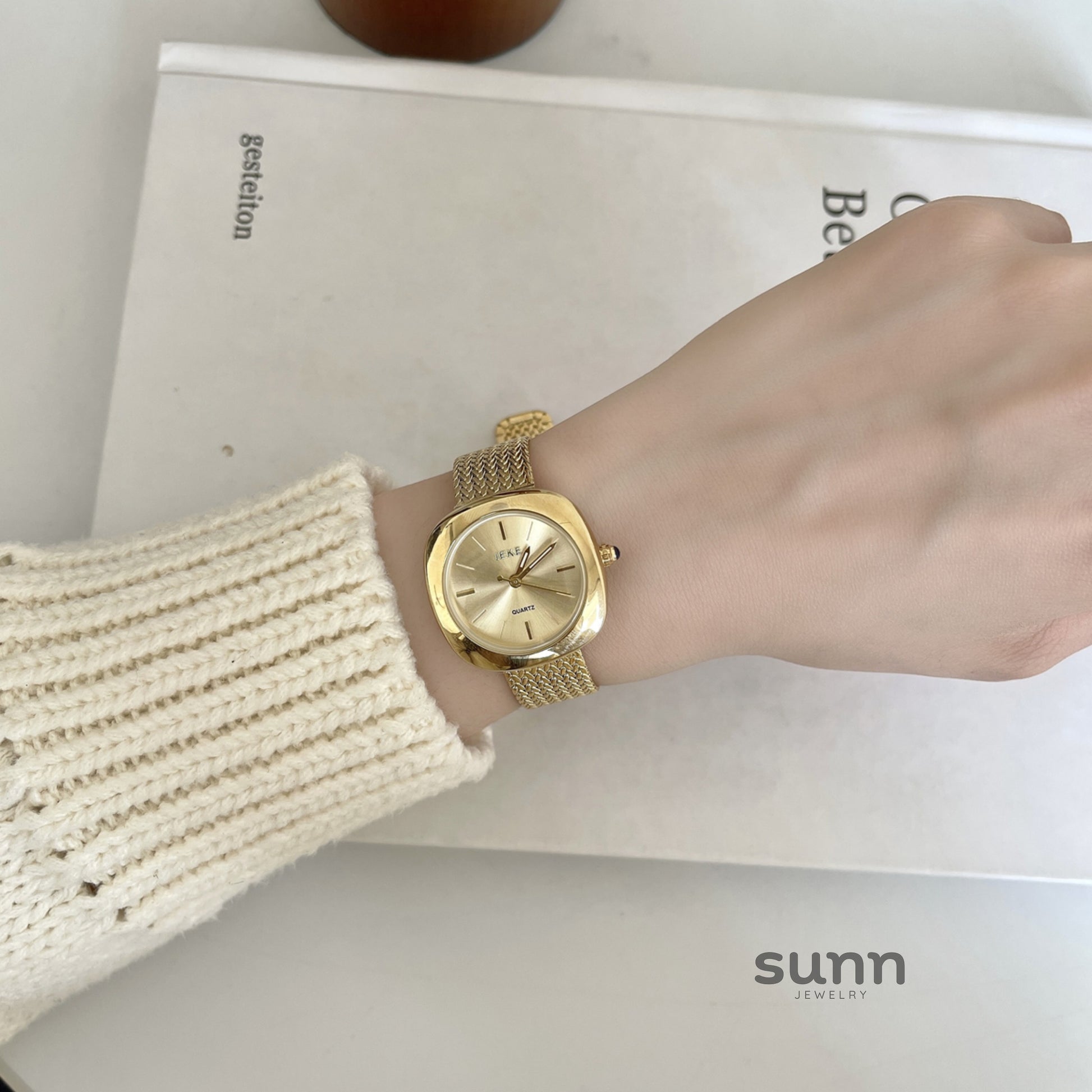 Alison Vintage Square Watch [0OVZUSVY]