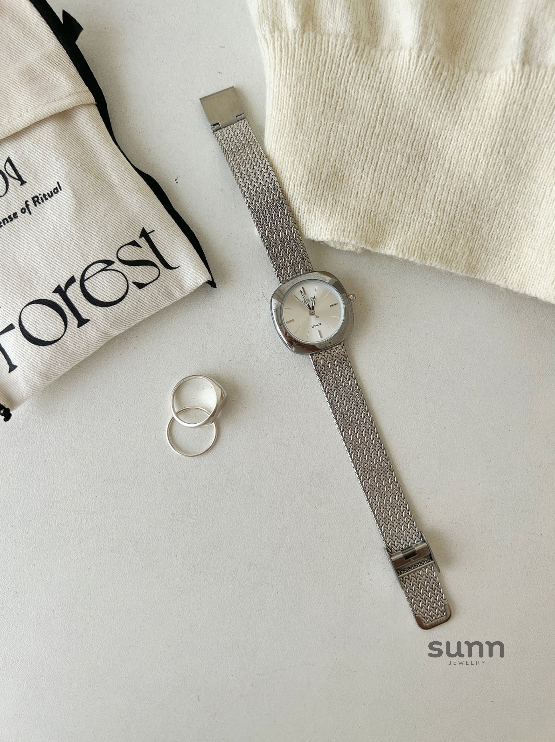 Alison Vintage Square Watch [1JME4779]
