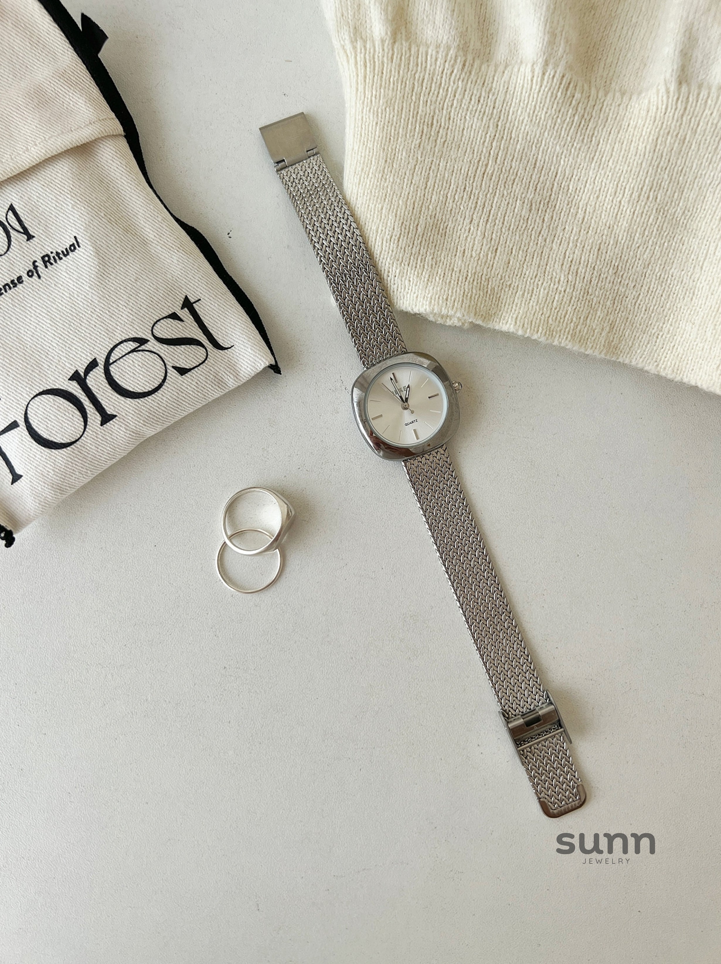 Alison Vintage Square Watch [1JME4779]