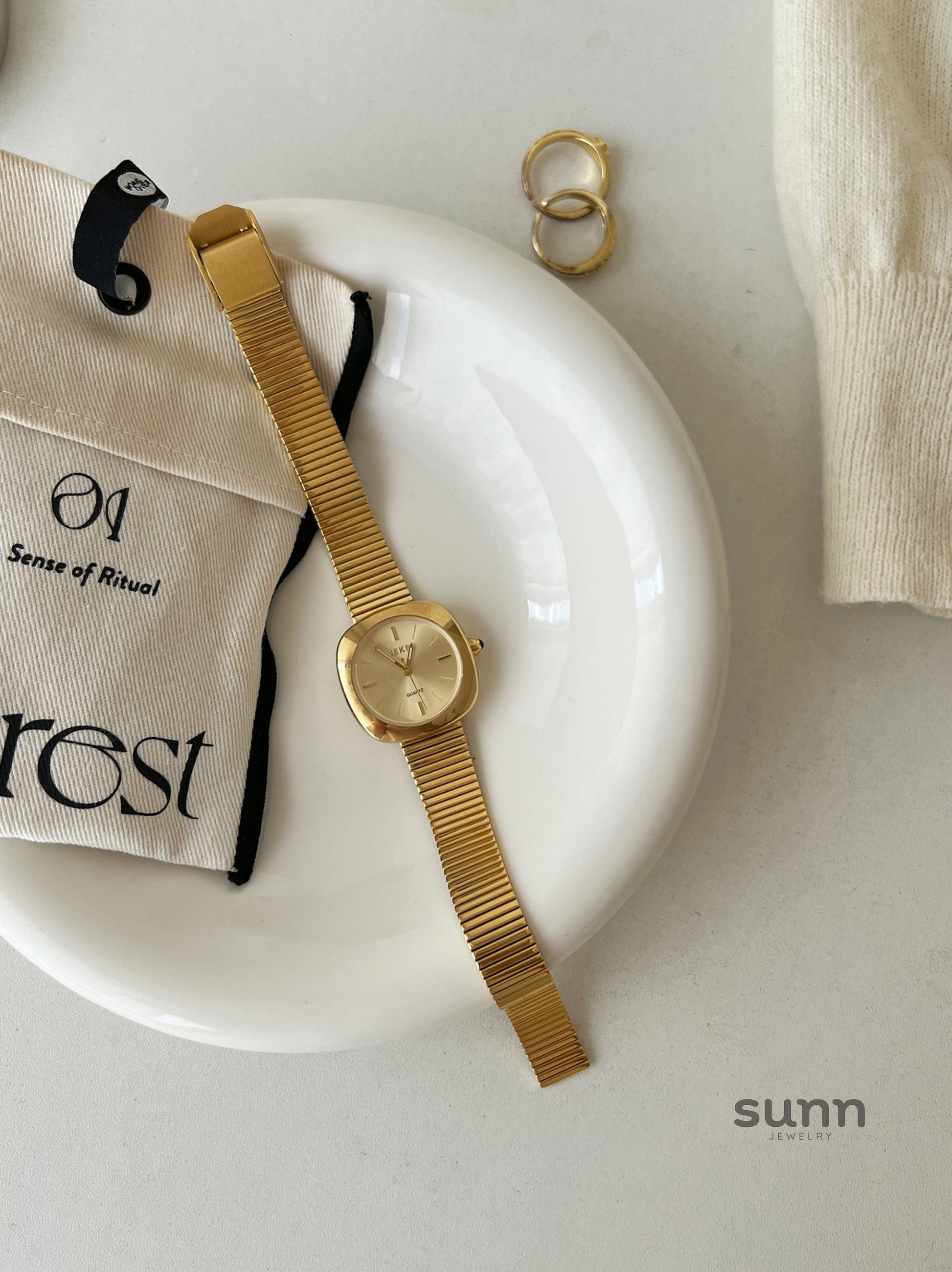 Alison Vintage Square Watch [3QLRVIQA]