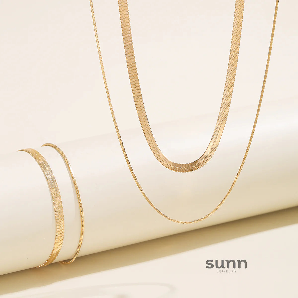 Alisson Layered Serpent Jewelry Set