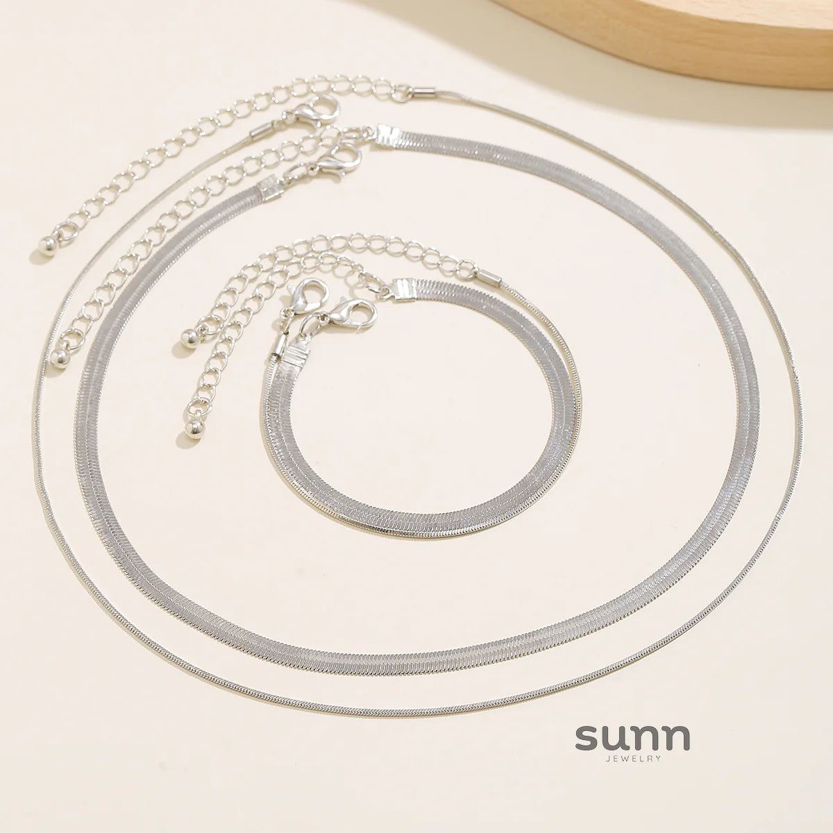 Alisson Layered Serpent Jewelry Set