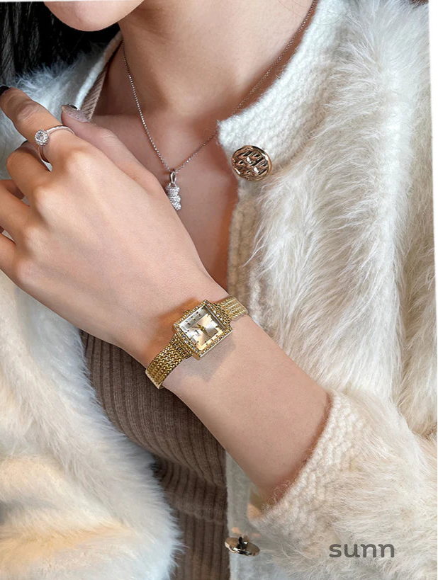 Alisson Retro Rhinestone Watch