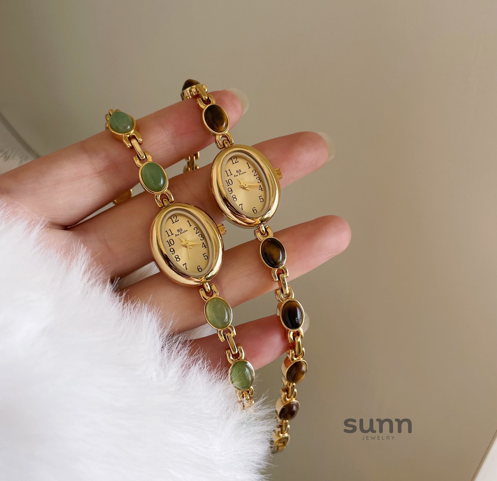 Allie Vintage Oval Watch [ONSRINWJ]