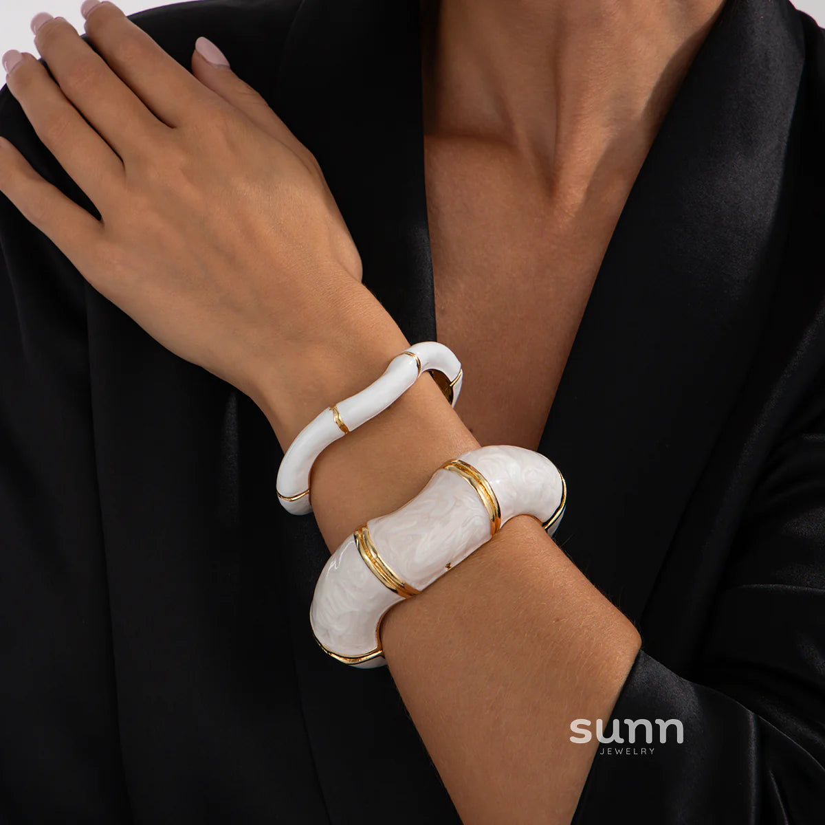 Alliyah Fluid Wave Cuff