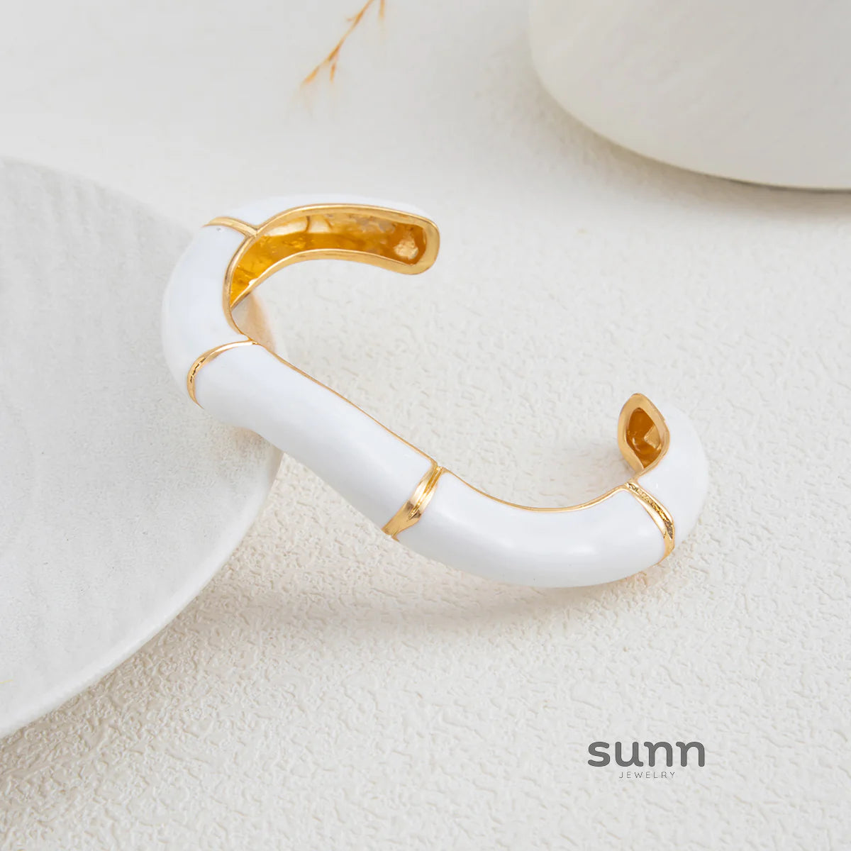 Alliyah Fluid Wave Cuff