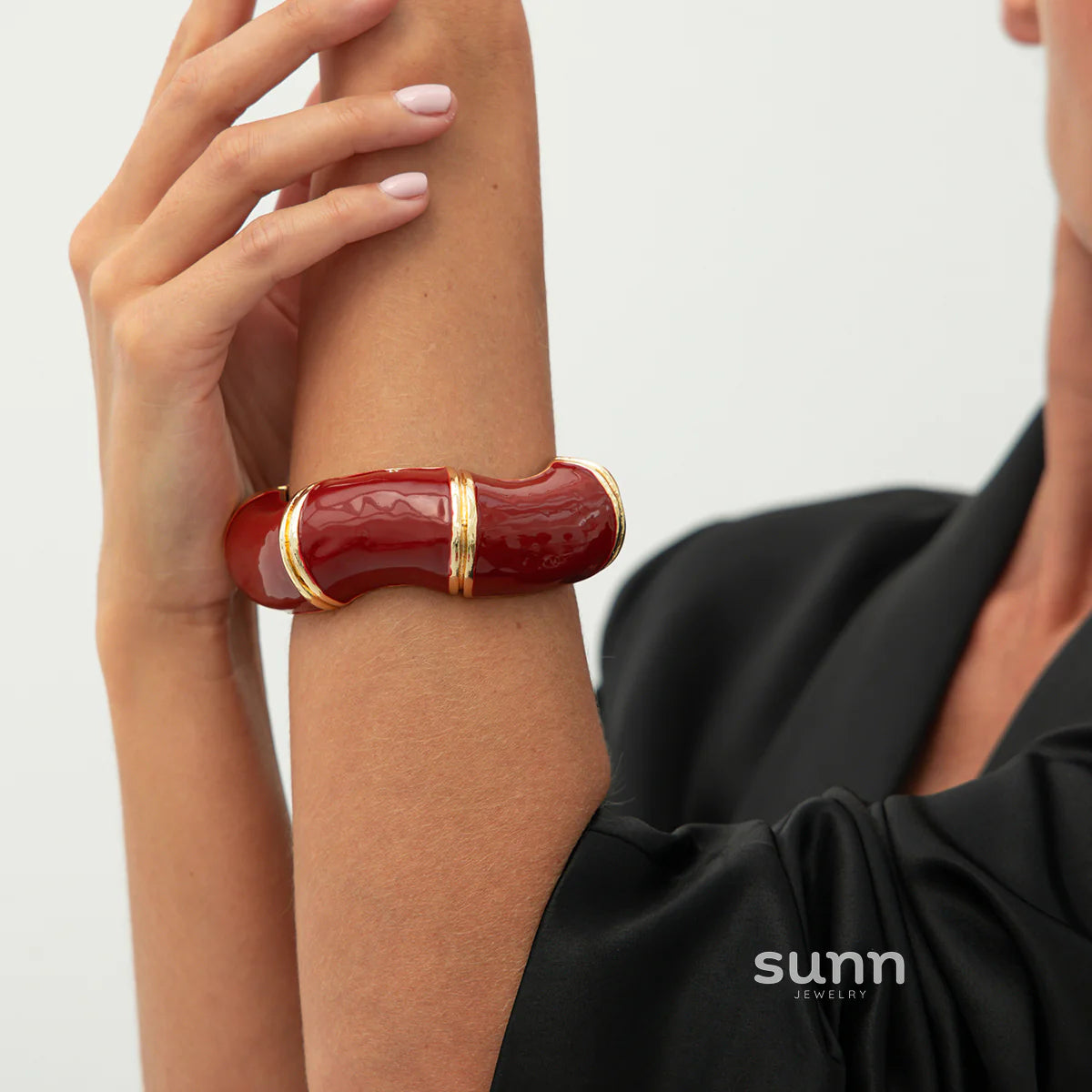 Alliyah Fluid Wave Cuff