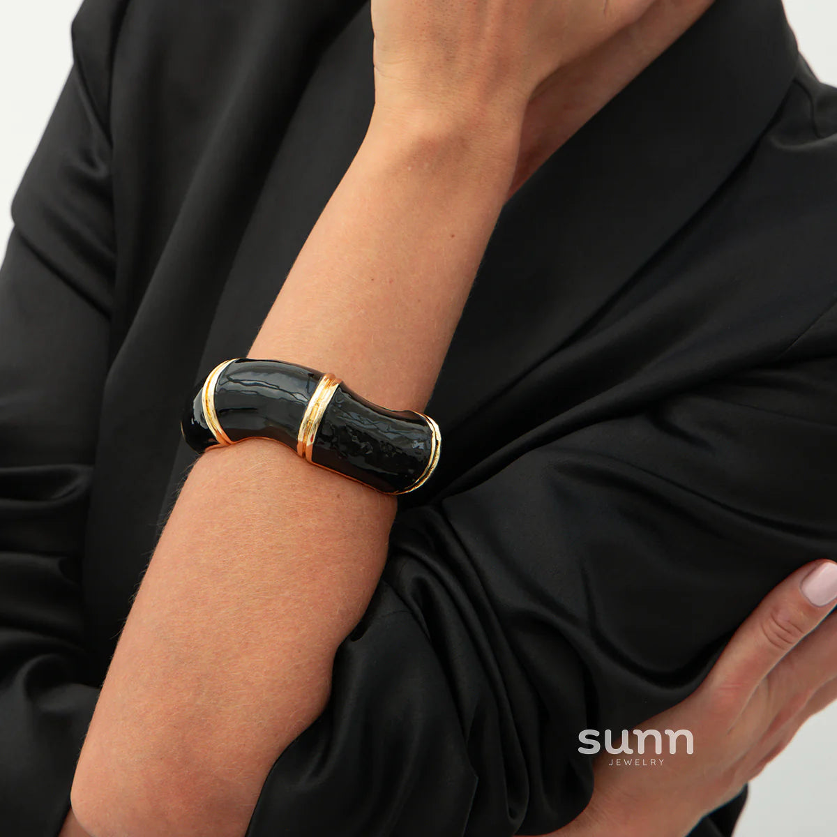 Alliyah Fluid Wave Cuff