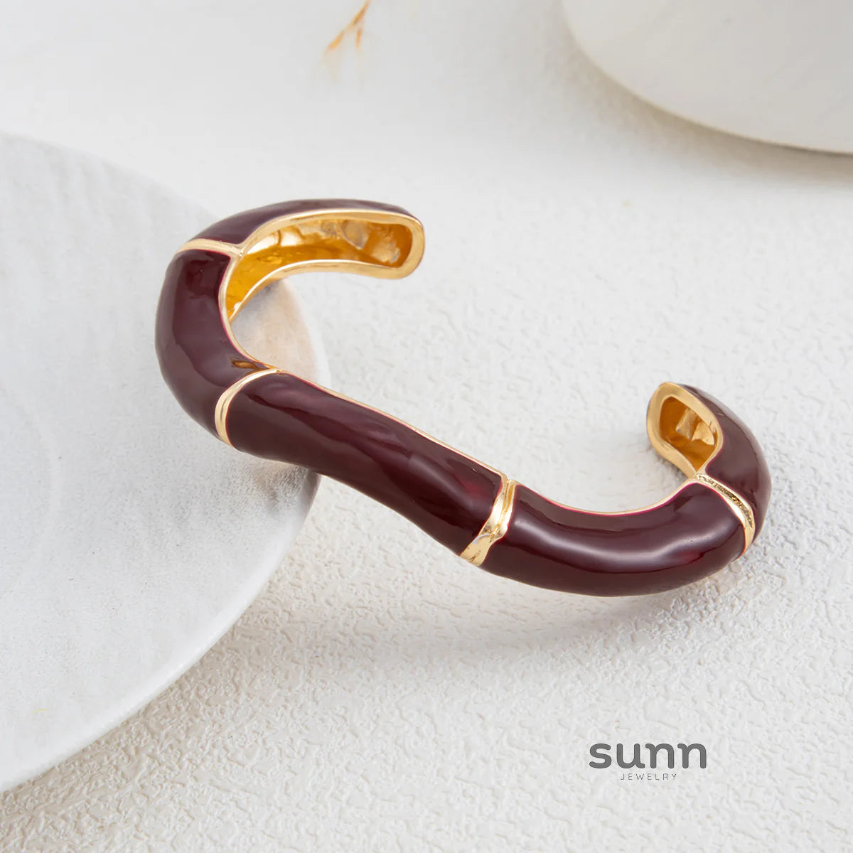 Alliyah Fluid Wave Cuff