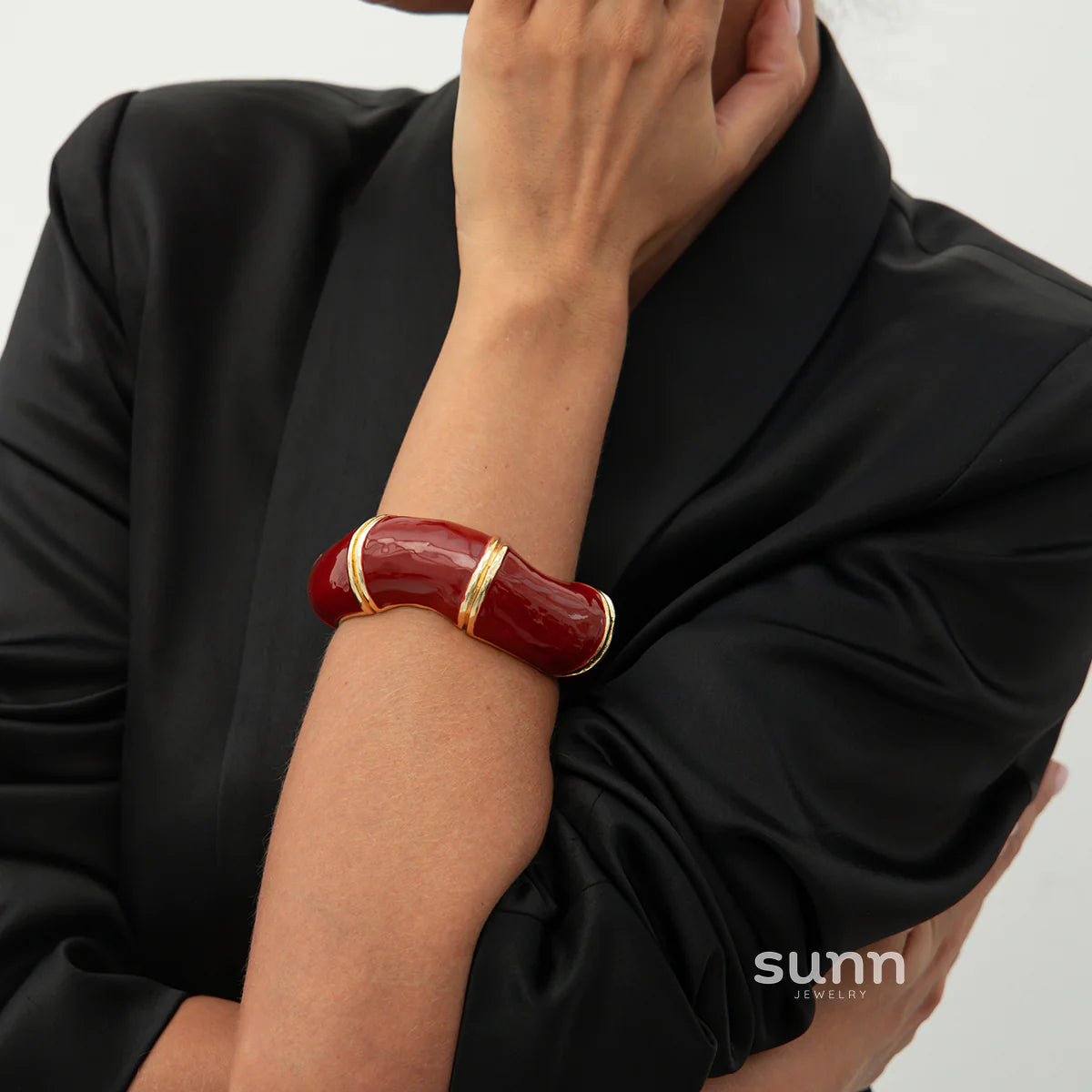 Alliyah Fluid Wave Cuff